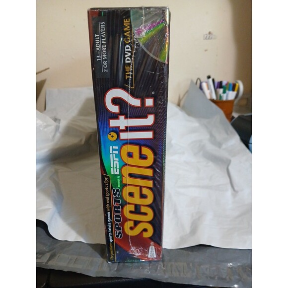 Scene It Sports The DVD Board Game Sports Trivia Powered By ESPN Sealed - Picture 2 of 3